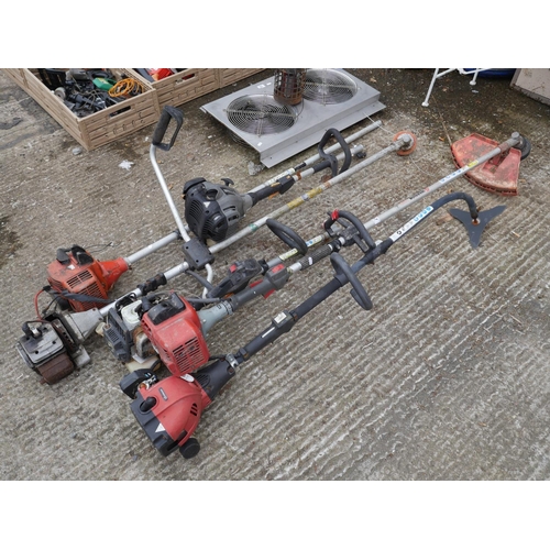 36 - LOT OF STRIMMERS FOR SPARES OR REPAIRS