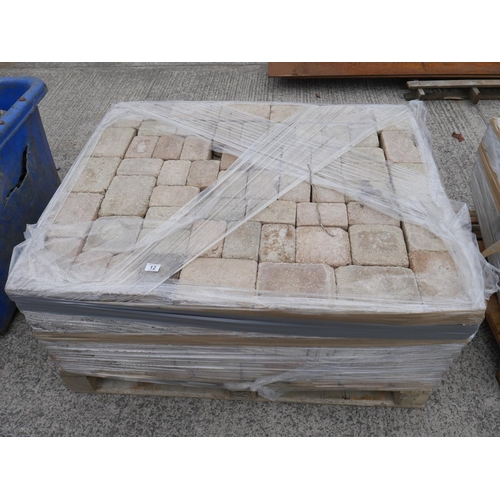 12 - PALLET OF PAVING BRICK