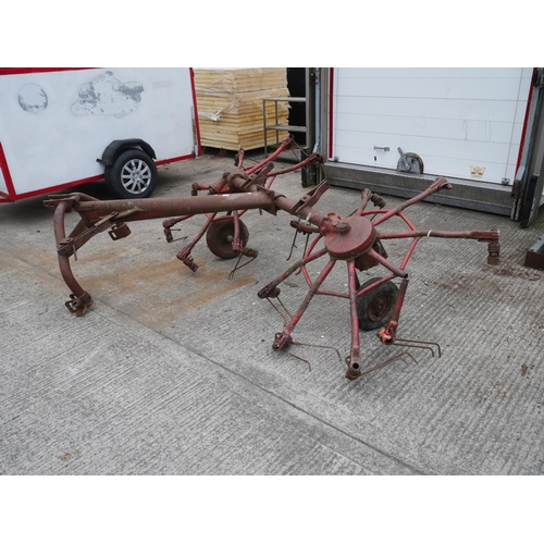 25 - LELY TEDDER FOR PARTS OR REPAIR