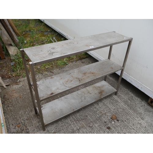 30 - STAINLESS STEEL SHELF