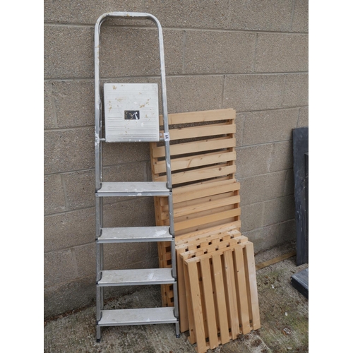 66 - STEP LADDERS & DUCK BOARDS