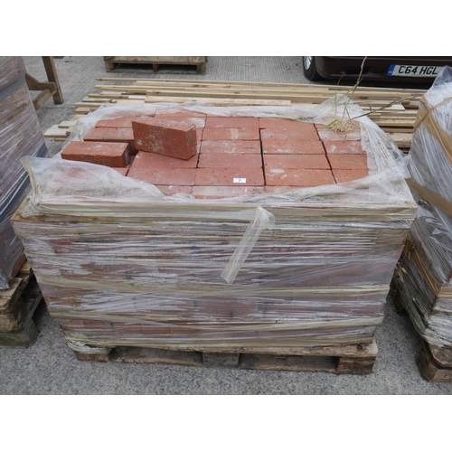 7 - PALLET OF RED BRICK