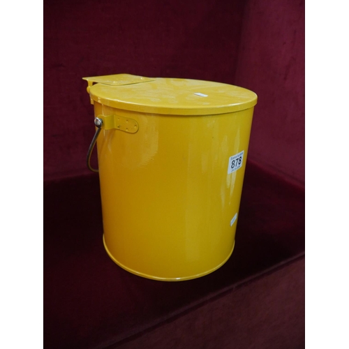 878 - FLAMMABLE LIQUID DISPOSABLE TIN