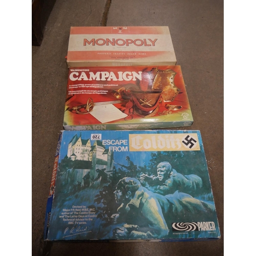 Lot De 3 Jeux De Société En Anglais - Board Games, Occasion Bon état