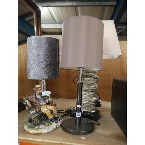 866 - LOT OF TABLE LAMPS