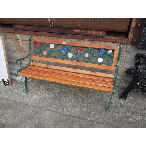 105 - RE-FURBISHED GARDEN SEAT