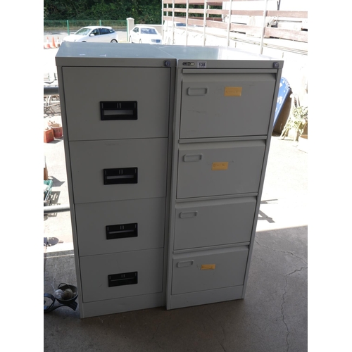 138 - 2 FILING CABINETS