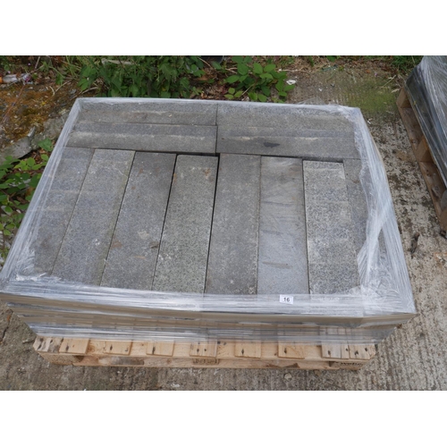 16 - PALLET OF GRANITE BLOCKS