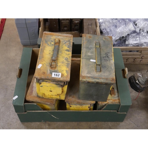 162 - 6 AMMO BOXES