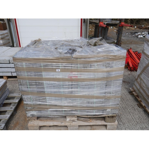 5 - PALLET OF GREY BRICK