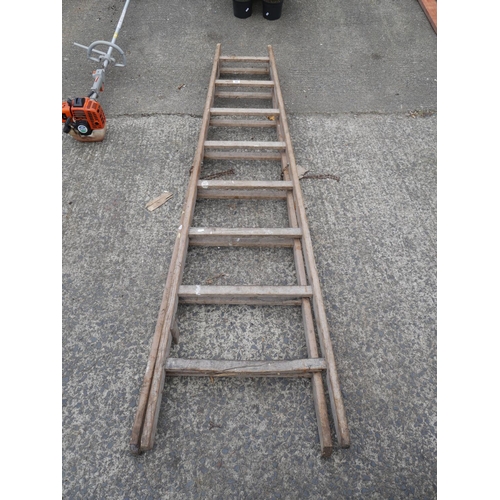 56 - WOODEN STEP LADDER