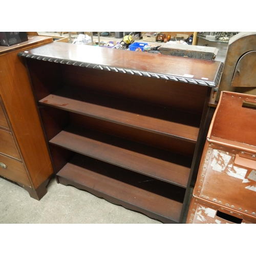 679 - MAHOGANY BOOKCASE