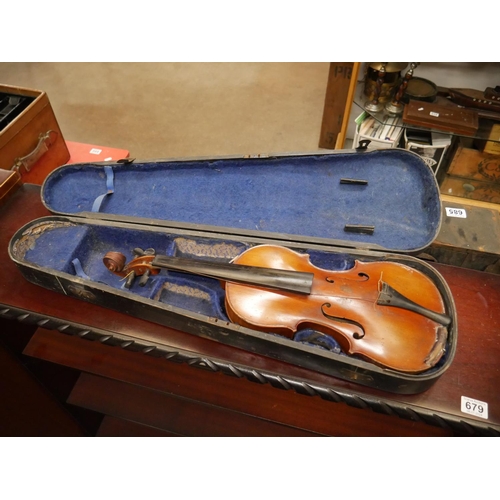 680 - VIOLIN IN CASE