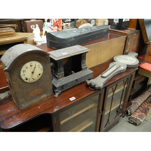 685 - CLOCKS & BAROMETER FOR PARTS