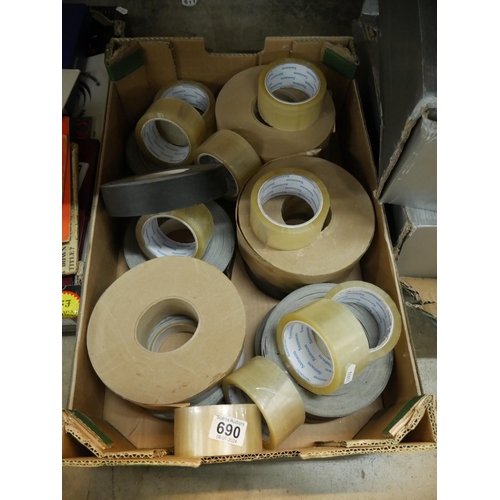 690 - BOX OF TAPE