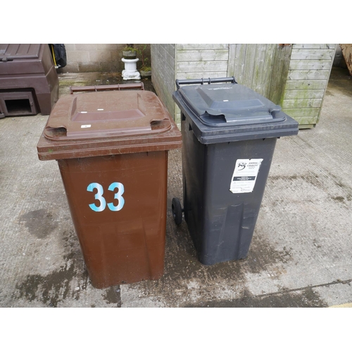 5 - 2 WHEELIE BINS