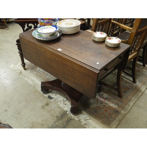 833 - VICTORIAN DROP LEAF TABLE