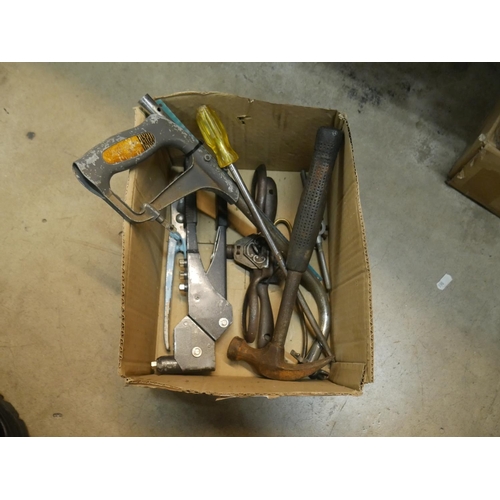 837 - BOX OF TOOLS