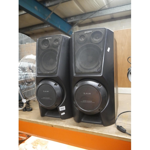 862 - 2 SPEAKERS