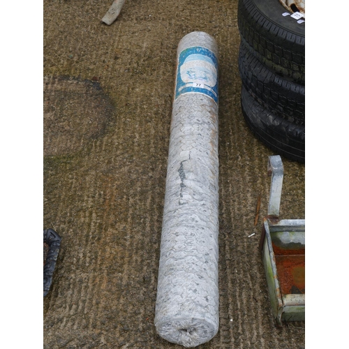 77 - ROLL OF NETTING WIRE