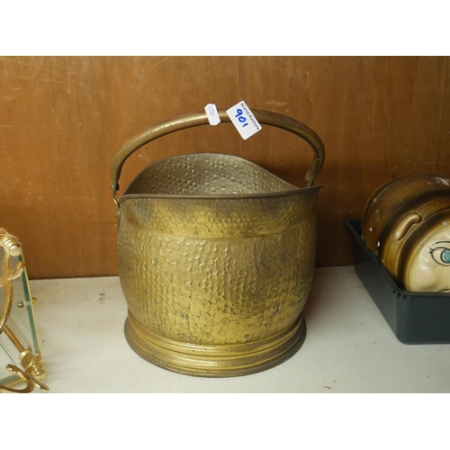 901 - BRASS COAL BUCKET