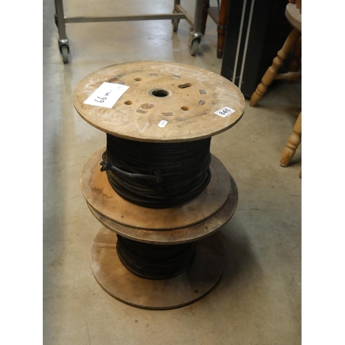 846 - 2 PART ROLLS OF WIRE