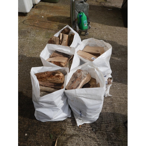 11 - 5 BAGS OF LOGS