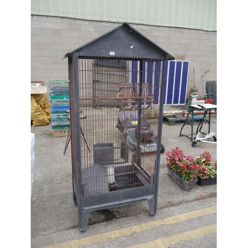 37 - LARGE BIRD CAGE