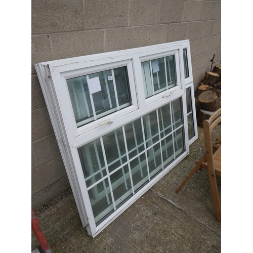 54 - 3 PVC WINDOWS