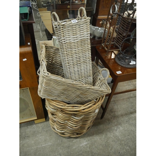 836 - LOT OF BASKETS