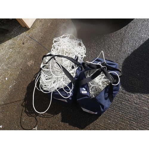 126 - 2 BAGS OF MARINE ROPE