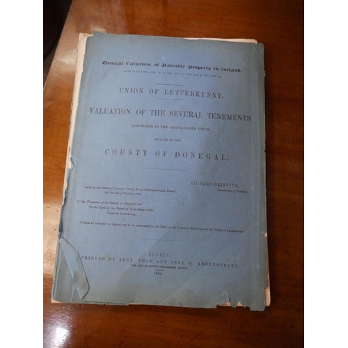 419 - DONEGAL VALUATION BOOK