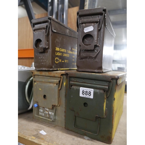 888 - AMMO BOXES