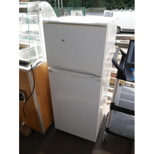 198 - FRIDGE FREEZER - WORKING