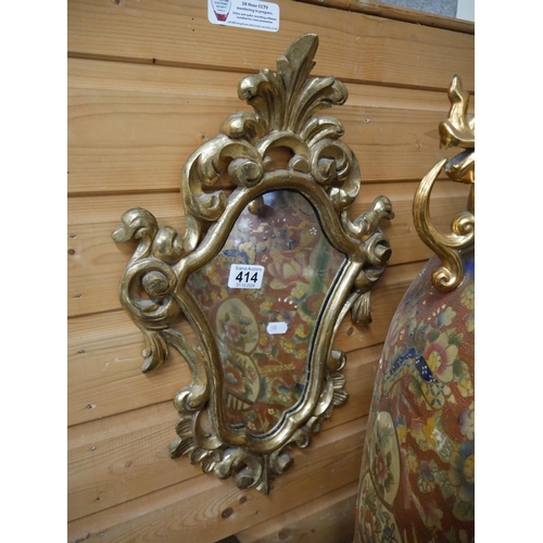 414 - ANTIQUE MIRROR