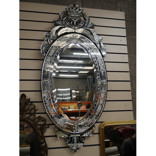 443 - LARGE VENITION MIRROR