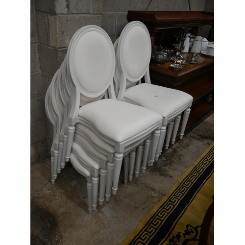 479 - 10 STACKING HOTEL CHAIRS - UP TO 150 AVAILABLE