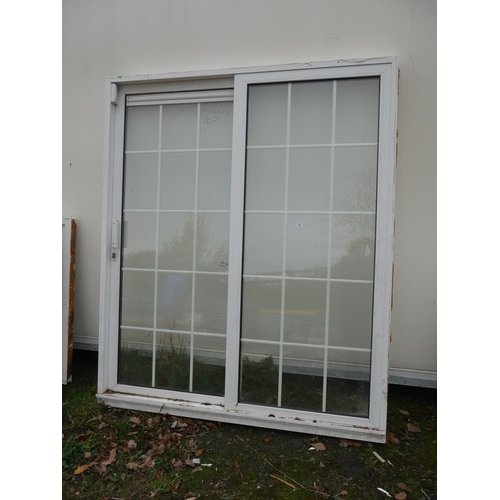 13 - PVC PATIO DOOR & FRAME