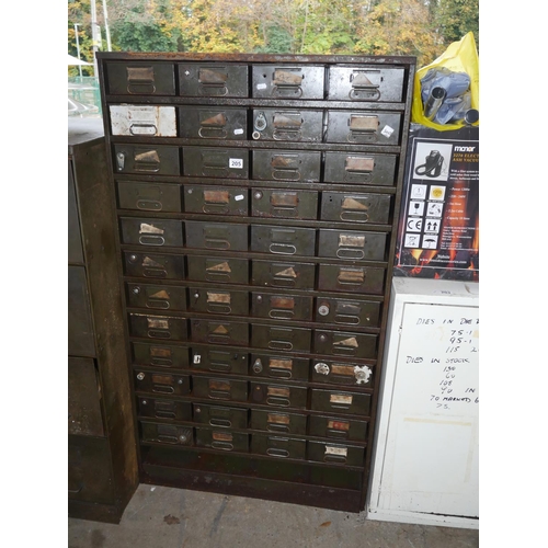 205 - INDUSTRIAL 48 DRAWER CABINET