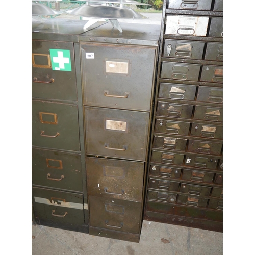 207 - STEEL FILING CABINET