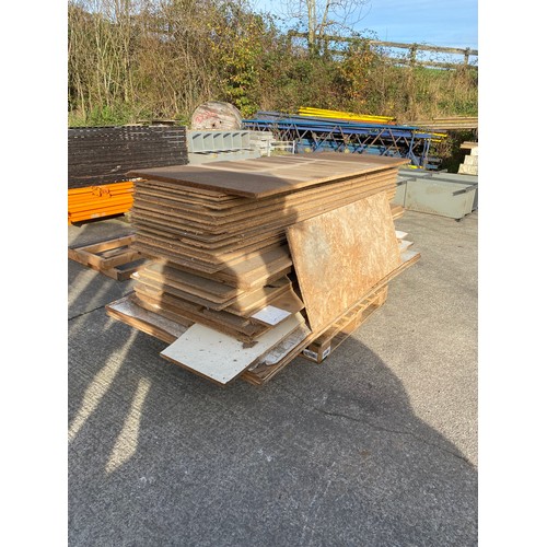 7B - PALLET OF CHIPBOARD