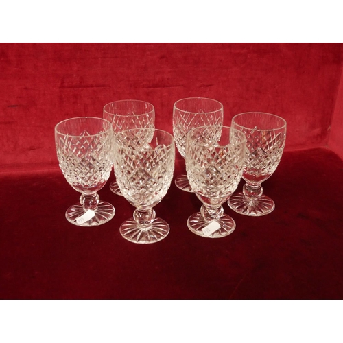 334 - 6 TYRONE WINE GLASSES