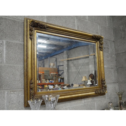 511 - GILT FRAMED MIRROR