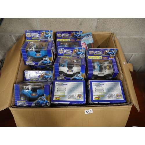 540 - BOX OF MODELS