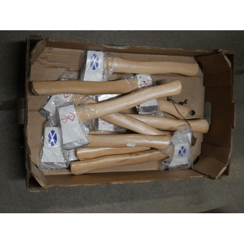 747 - BOX OF AXES