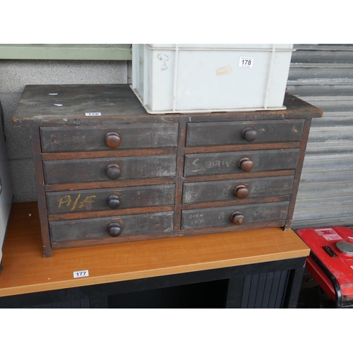 176 - VICTORIAN COLLECTORS CABINET