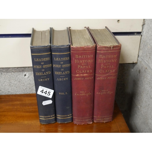 445 - LOT OF IRISH BOOKS