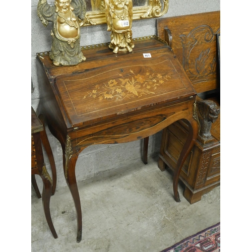 461 - ROSEWOOD INLAID WRITING BUREAU