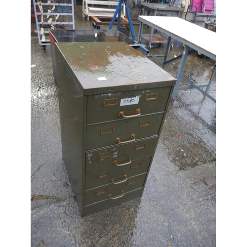 118 - 5 DRAWER FILING CABINET