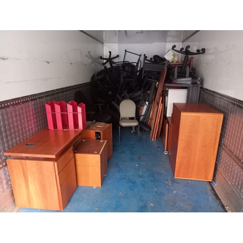 15B - LOT OF OFFICE FURNITURE